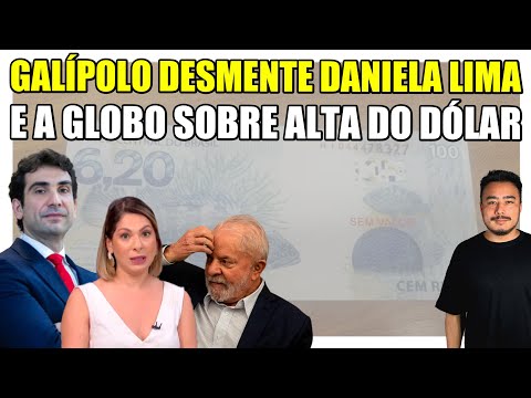 Mais vexame para a Globo: Galípolo desmente Daniela Lima e Miriam Leitão sobre alta do dólar