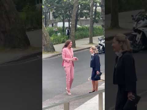 Princess Kate heckled by a lone protestor | HELLO!