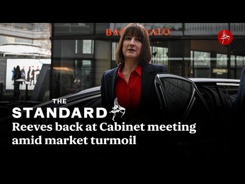 Rachel Reeves back at Cabinet meeting amid financial market turmoil