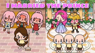 Poor girl married the prince 🥰👸🏻🤴🏻 | toca life story | toca boca sad story