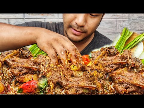 spicy Pork ribs || fermented black crab and Black sesame seeds || Naga style || kents vlog.