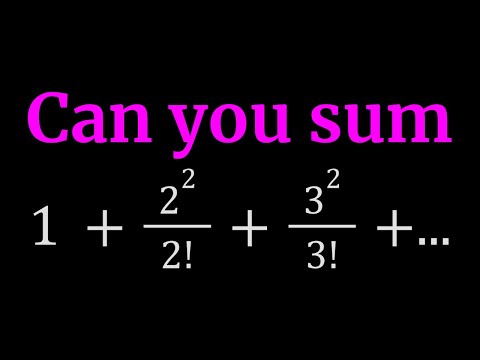 An Interesting Infinite Sum With Factorials