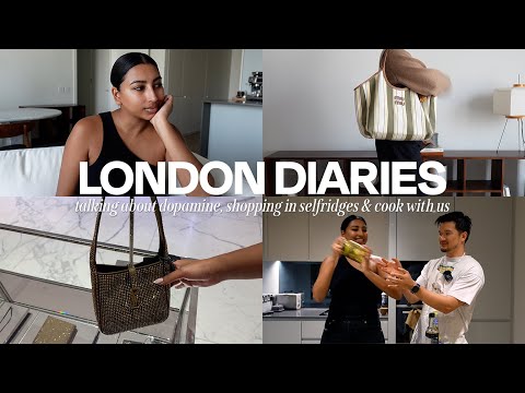 chaotic cook with us + niche luxury fragrances + selfridges shopping | LONDON DIARIES