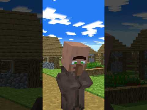 Part 2 - Minecraft Armorer Villager's & Iron Golem Past Life #minecraft #shorts #villager #pastlives