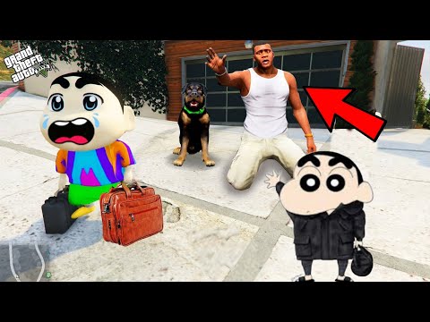 GTA 5 : Shinchan & Pinchan বাড়ি ছেড়ে কোথায় চলে গেলো ?  franklin কি করবে এবার !