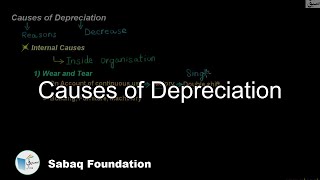 Causes of Depreciation