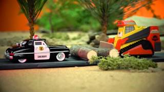Disney CARS Toys 3 Movie Series Avalanche gets ARRESTED