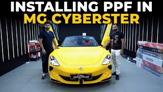 MG Cyberster - PPF Installation | Benefits, Types & More