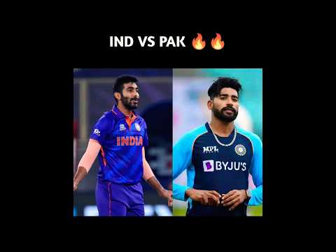 ind vs pak #cricket #indvspak #bhumrah #siraj