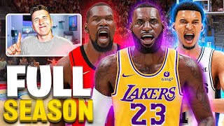 A FULL FANTASY DRAFT SEASON IN ONE VIDEO & I GOT THE #1 OVERALL PICK!