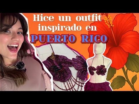 Hice un outfit para BAD BUNNY🐰 inspirado en PUERTO RICO🇵🇷