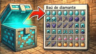 minecraft mas temos BAÚS CUSTOMIZADOS!!