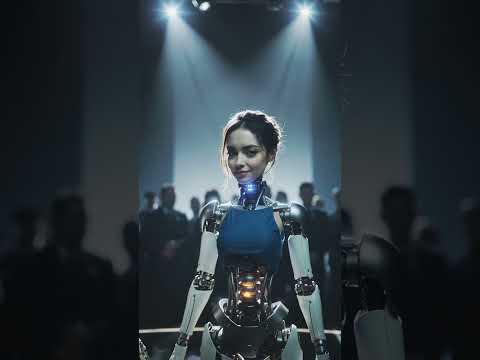 Look into her eyes! 👾🫥👁️#shorts #aimodel #humanoid #irc #beauty