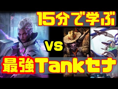 15分で学ぶ　最強Tankセナでベイトせよ　【セナvsアリスター スレッシュ】