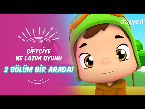 Çiftçiye Ne Lazım Oyunu👩‍🌾👨‍🌾 Leliko ve Pisi İle 2 Bölüm Bir Arada | Düşyeri