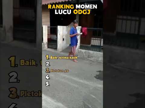 TOP 5 MOMEN LUCU ODGJ!