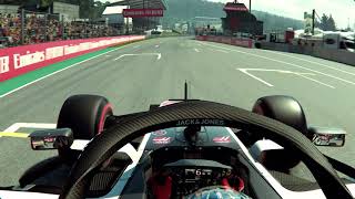 F1 2020 Roman Grosjean Qualifikation Spa Belgien