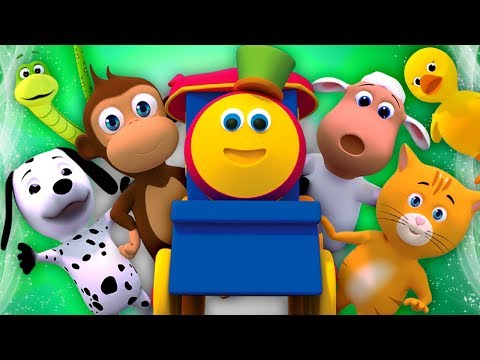 บ๊อบรถไฟ | สิบในเตียง | เพลงการศึกษา | บทกวีของเด็ก | Nursery Rhymes | Bob Ten In The Bed