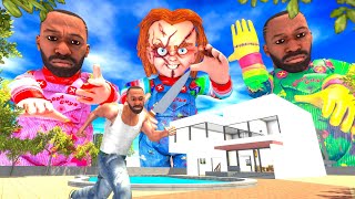 Franklin Became Chucky Doll To Fight Chucky Doll - INDIAN BIKES DRIVING 3D