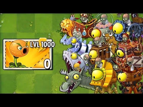 Every Random Plants LEVEL 1000 Power-Up vs ALL Final Bosses Fight! - PvZ 2 Final Bosses