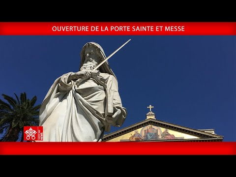 Ouverture de la Porte Sainte et Messe - 5 janvier 2025 - Basilique Saint-Paul-hors-les-murs