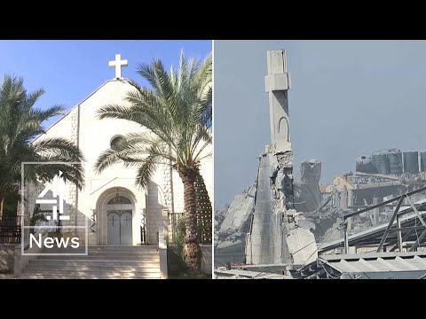'Israeli tank fire' kills three sheltering in Gaza Catholic Church