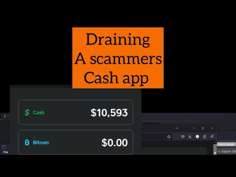 Draining a Scammer’s cash app account