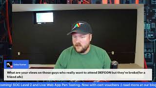 LIVE: Defcon Prep Stream | Q&A | AMA