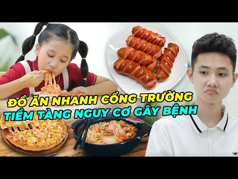 Thám Tử Nhí Tổng Hợp 14: Thám Tử Nhí Vạch Trần Nguy Hiểm Tiềm Tàng Của Đồ Ăn Nhanh Tại Cổng Trường