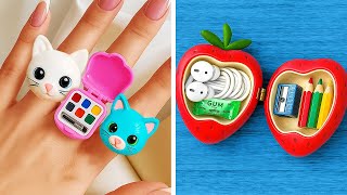 🎒 POR QUE COMPRAR MATERIAIS CHATOS? Faça seus próprios artesanatos escolares fofos! 🖍️💡