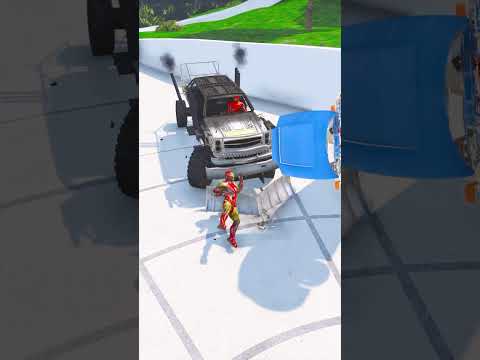 GTA V : IRON MAN MODIFIED HULK TRUCK IN GTA 5 ! #shorts #viral #gta #gta5