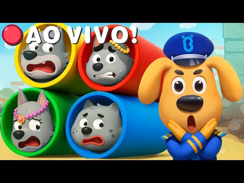 🔴 AO VIVO 🔴 Detetive Labrador 👮‍♂ Espaços Pequenos 😟 Desenhos Infantis 🎬 Desenhos Animados