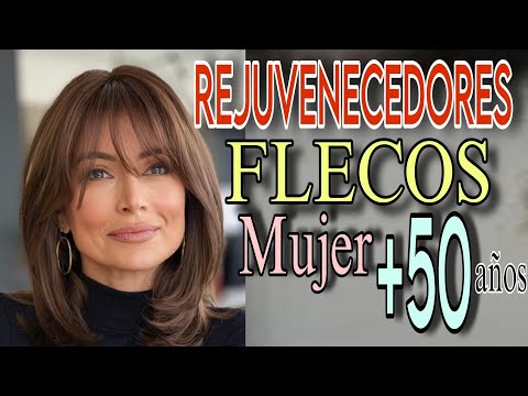 🔴 FLECOS que QUITAN años y Agregan Estilo 💇‍♀️ Según la FORMA del ROSTRO👌 Descubre el mejor para tí!