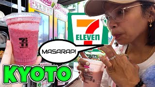 HOT Day in Kyoto 🥵 Perfect Day to Try the 7-Eleven Smoothie 🙌🍓 MASARAP!
