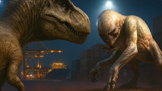 D-REX VS T-REX Scene [WHY WAS IT DELETED!?]
