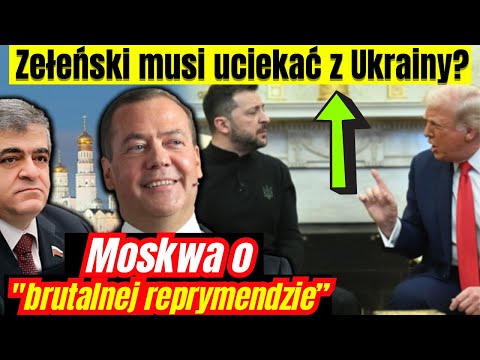 Zełeński musi uciekać z Ukrainy? Moskwa mocno o "brutalnej reprymendzie” komika!