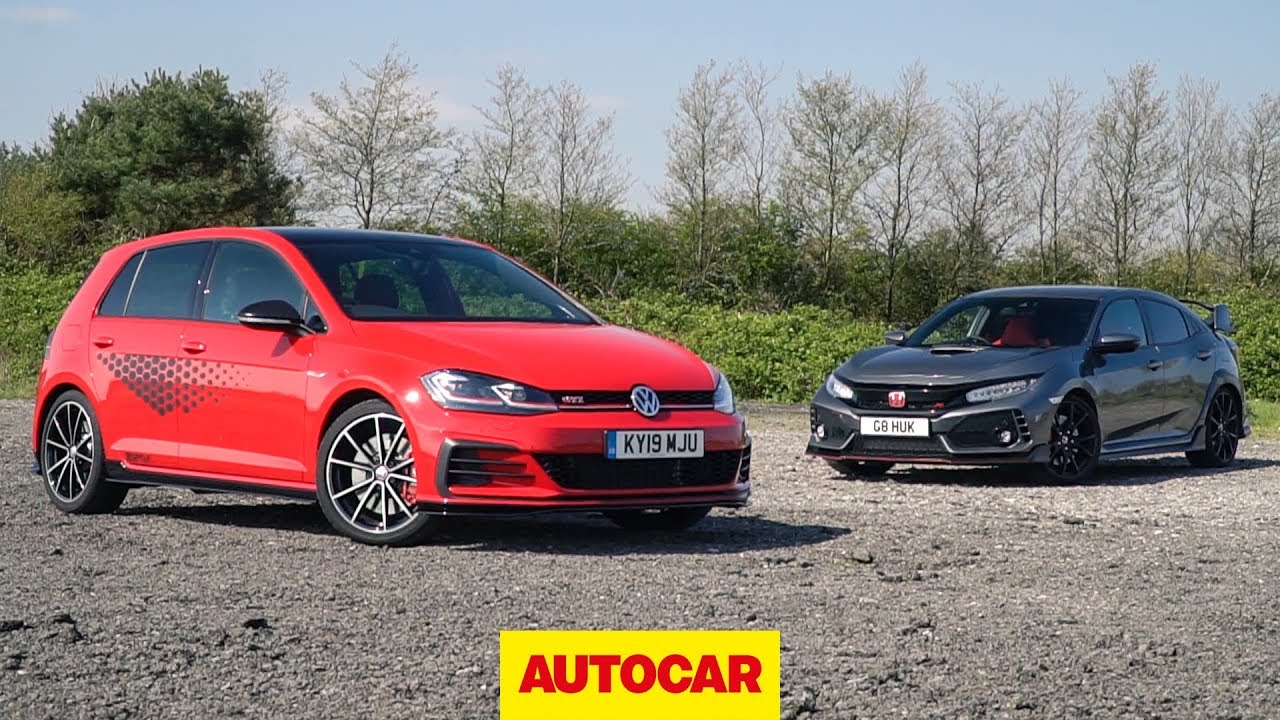 Track battle: 2019 VW Golf GTI TCR vs Honda Civic Type R - Autocar