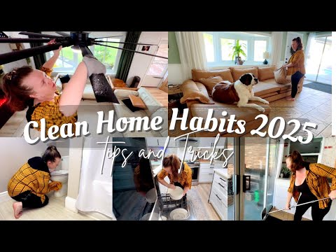 🏡 How To Keep Your House Clean In 2025! Cleaning Motivation Clean Up Clean With Me