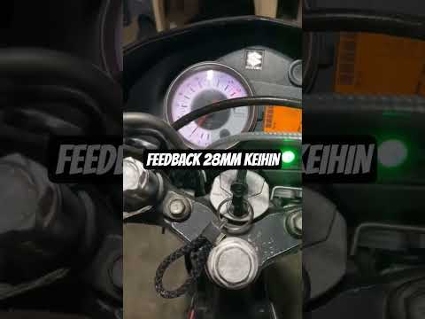 feedback 28mm keihin #carburetor #keihincarburetor #raider150carb