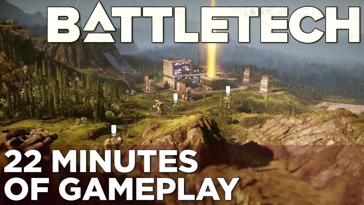 BattleTech - 22 Minutes of Tactical Mech GAMEPLAY!