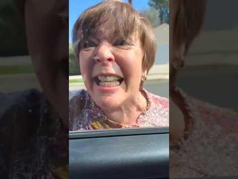 Karen Said I hit her with my Car when she was off 😅😁 #youtubeshorts #funny