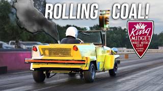 We Took Our Turbo Diesel King Midget Micro Car to the Drag Strip!