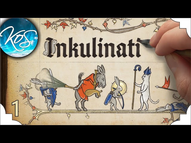 Inkulinati 1 - BUTT HORNS & NAP INDUCING FARTS! - First Look, Let's Play, Strategy game