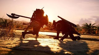 ASSASSIN'S CREED ORIGINS GLADIATORS + BOSS Gameplay