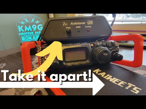How to use the z817 tuner from LDG with your Yaesu FT-818