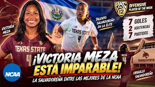 ¡7 GOLES Y SUBIENDO! LA JUGADORA DE LA SELECTA VICTORIA MEZA SE METE ENTRE LAS MEJORES DE EE.UU.