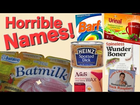 The Worst Product Names!