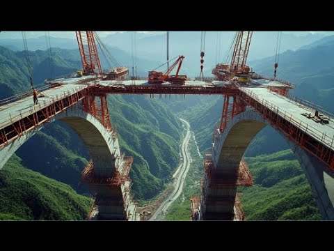 World Amazing Modern Bridge Construction Machines Technology - Biggest Heavy Equipment Working #4