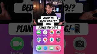 iOS 26 ZAMIAST iOS 19 ? APPLE ZMIENIA NUMERACJĘ #iphone16 #shorts #appleinteligence #iphone17 #ios19