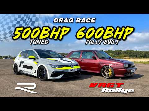 TUNER EVOLUTION.. 600BHP MK2 G60 RALLYE vs 500BHP MK8 GOLF R